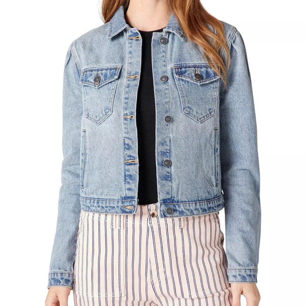 NWT Sam Edelman The Jazzi Jacket Women’s Jean Jacket Size M